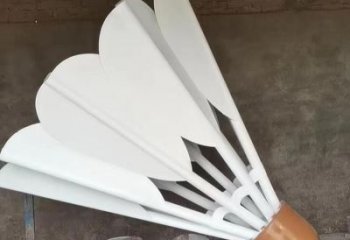 仿真羽毛球雕塑 酒店公園雕塑 風景區擺件