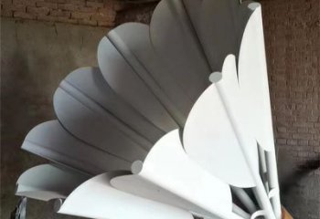 公園羽毛球雕塑 大型雕塑 彩繪擺件