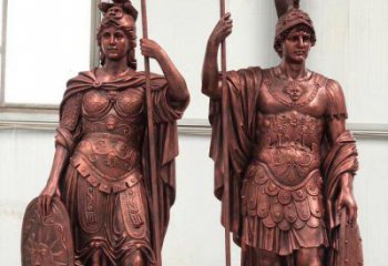 園林武士雕塑 風(fēng)景區(qū)仿真雕塑 廣場(chǎng)小品