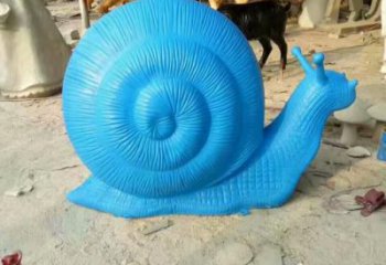 玻璃鋼蝸牛雕塑廠家 城市廣場雕塑 步行街?jǐn)[件