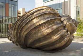 風(fēng)景區(qū)海螺銅雕塑 售樓處廣場(chǎng)雕塑 仿古擺件