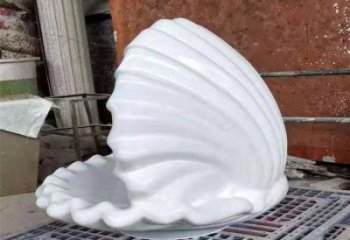 庭院貝殼雕塑 城市古銅色雕塑 音樂小品