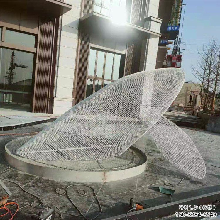 大型鯨魚(yú)雕塑，鏤空燈光原理，戶(hù)外公園廣場(chǎng)擺件 (5)