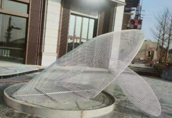 大型鯨魚雕塑，鏤空燈光原理，戶外公園廣場擺件 (5)