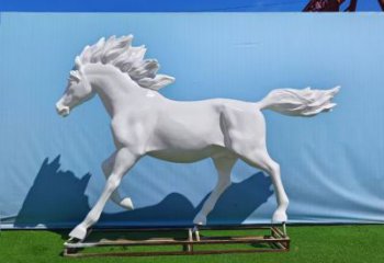 大型駿馬雕塑 步行街宣傳雕塑 仿真擺件