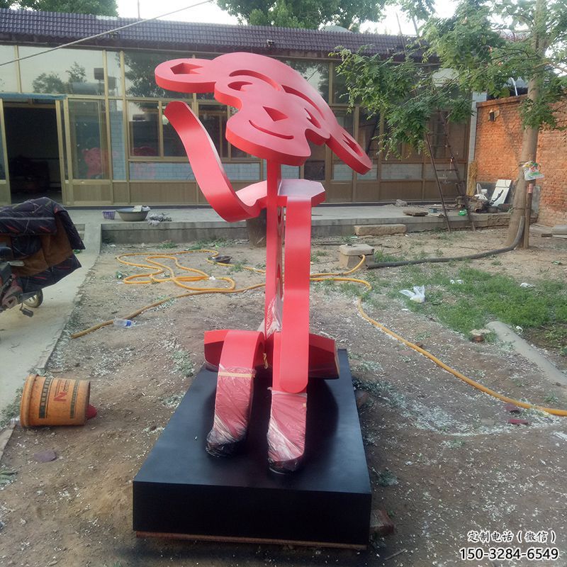 不銹鋼商場生肖雕塑 仿真雕塑 店門口小品