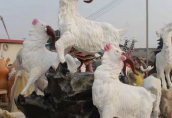 綿羊雕塑廠，動物景觀，廣場園林小品