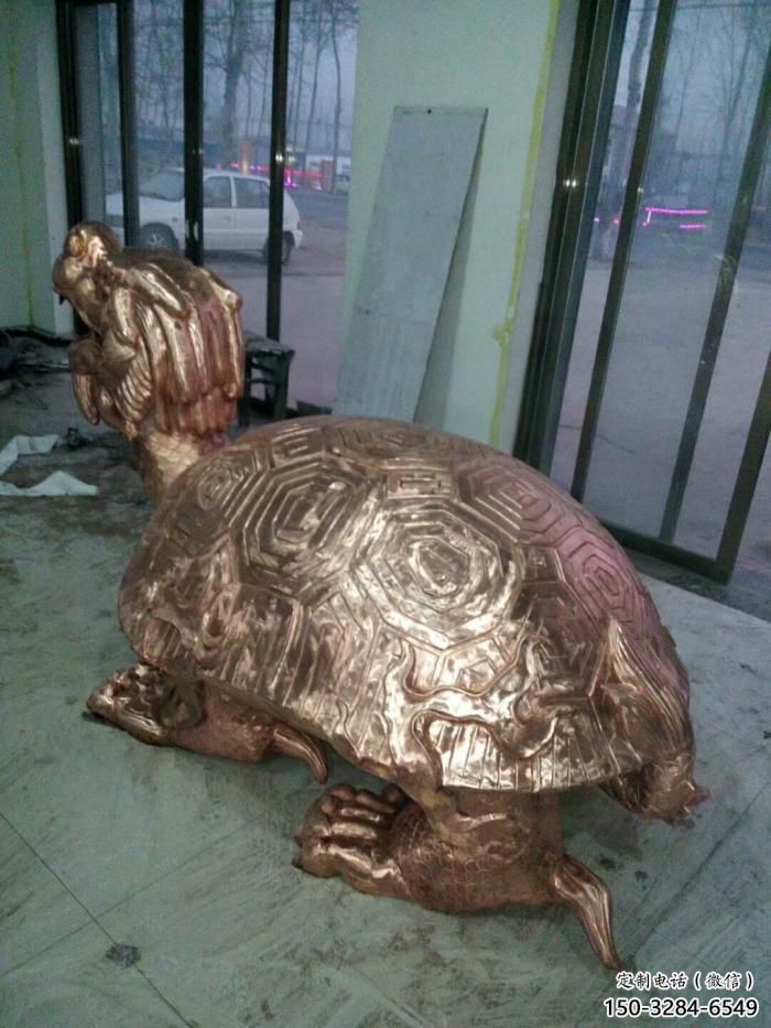 園林海龜?shù)袼?城市廣場(chǎng)雕塑 步行街?jǐn)[件