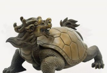 銅海龜?shù)袼芗庸S家，神獸動(dòng)物，仿古公園廣場(chǎng)擺件