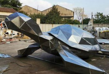 不銹鋼海龜雕塑生產，神獸動物，仿古公園廣場擺件