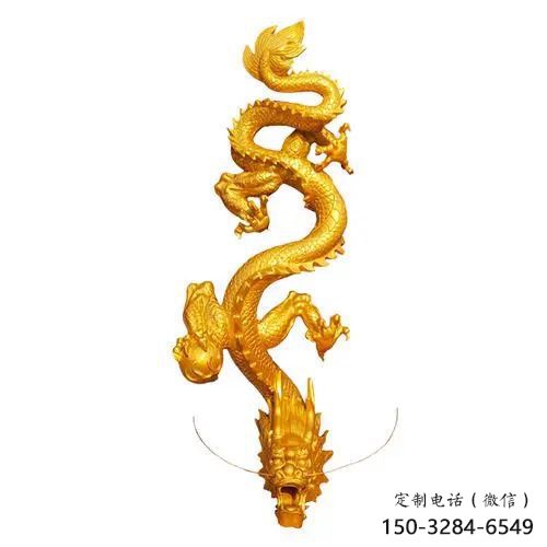 定價(jià)大型龍頭雕塑，鑄銅動(dòng)物雕塑，房地產(chǎn)售樓處擺件
