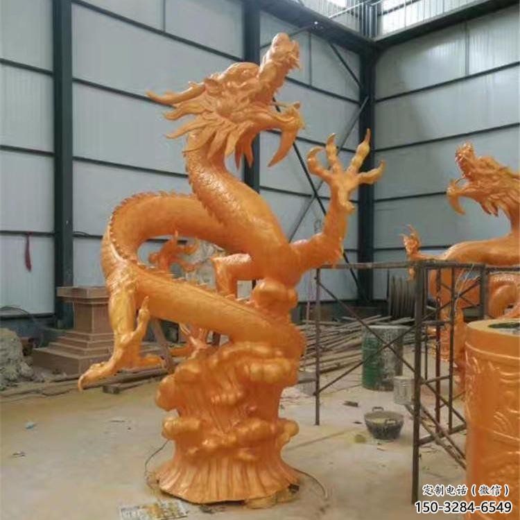 生產(chǎn)龍頭雕塑，鑄銅動(dòng)物雕塑，房地產(chǎn)售樓處擺件