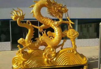 提供大型龍頭雕塑，鑄銅動物雕塑，房地產售樓處擺件