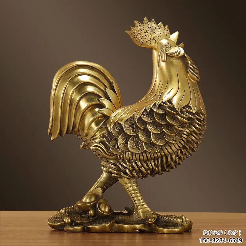 園林小雞雕塑，文化標識，電鍍工藝