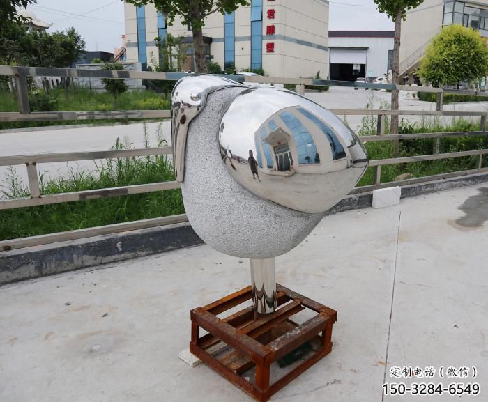 園林鳥類雕塑，文化標識，仿真工藝