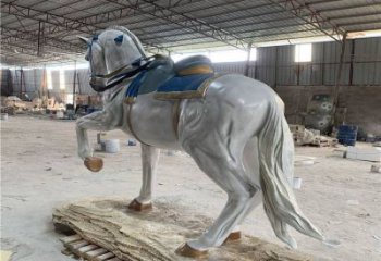 室內(nèi)戰(zhàn)馬雕塑，景觀題材，仿真效果工藝