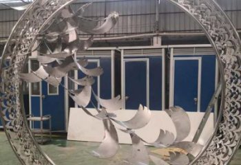 仿真大雁雕塑 酒店公園雕塑 風景區(qū)擺件