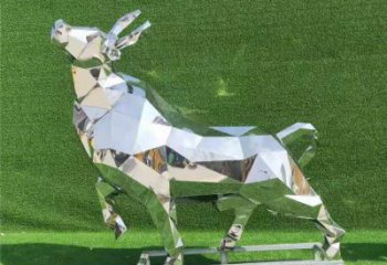 室內黃牛雕塑，動物小品，鐵藝工藝