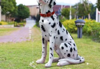 抽象哈巴狗雕塑 店門口彩繪雕塑 步行街擺件