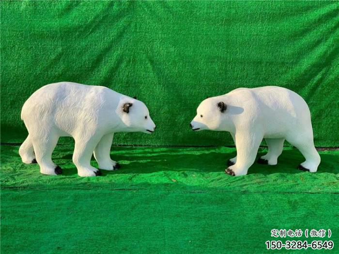 房地產(chǎn)狗熊雕塑，仿古動(dòng)漫雕塑，噴砂制造