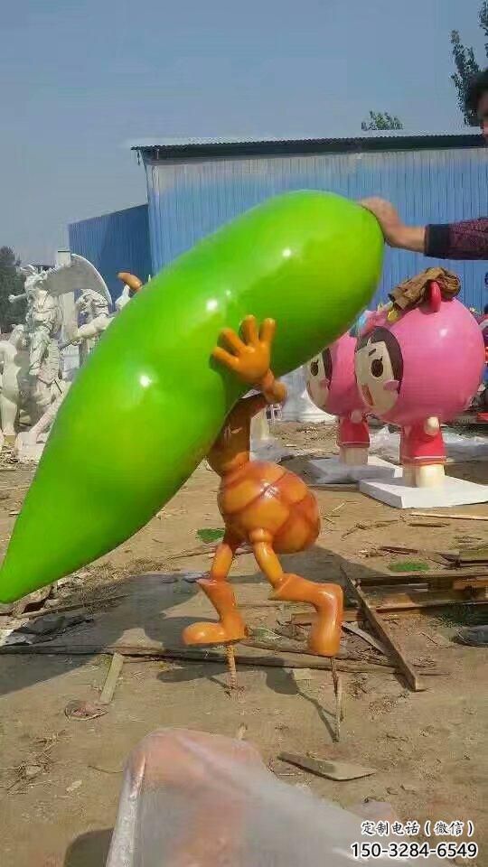 房地產蟲子雕塑，仿古動漫雕塑，噴砂制造