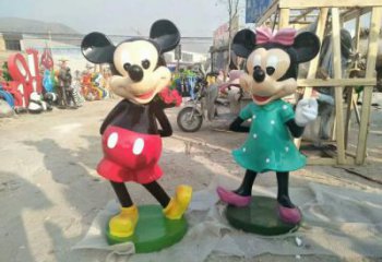 冷飲店老鼠雕塑，鍍銅海洋雕塑，鏡面工藝