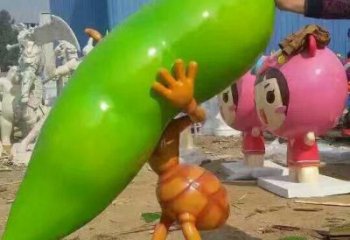 房地產蟲子雕塑，仿古動漫雕塑，噴砂制造