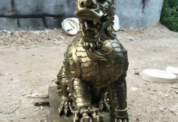 校園麒麟雕塑，拉絲海洋雕塑，卡通主題