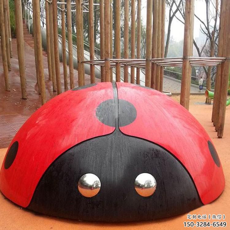 房地產瓢蟲雕塑，仿古動漫雕塑，噴砂制造