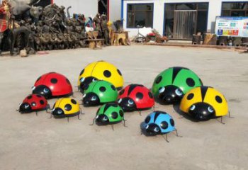 售樓處瓢蟲雕塑 商業街仿真雕塑 昆蟲動物擺件
