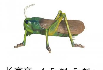 景區(qū)蝗蟲雕塑，鍍金歐式雕塑，鐵藝材質(zhì)