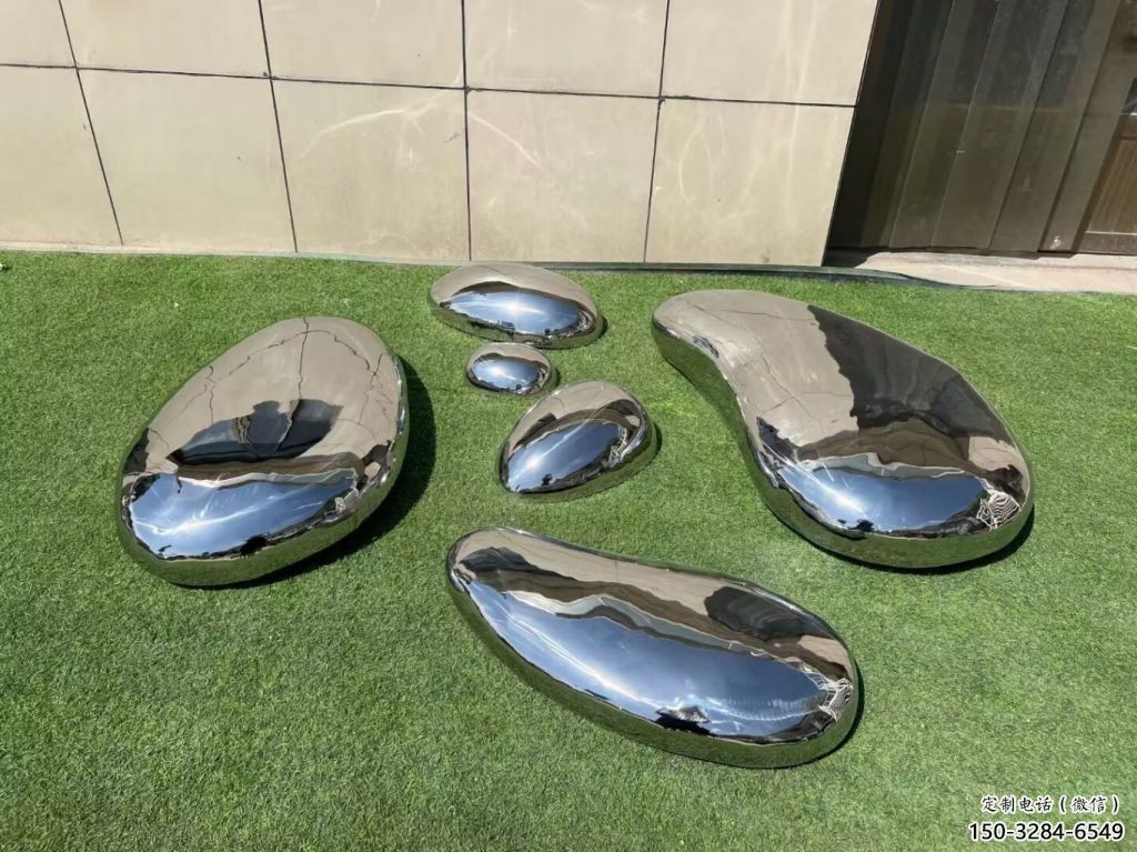 售樓部景觀雕塑，噴砂景觀石雕塑，烤漆題材