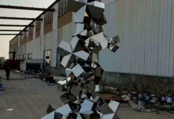 庭院景觀石雕塑，鍍金歐式雕塑，網格形式