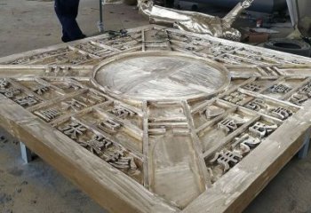 景觀館渾天儀雕塑，鍍銅景觀雕塑，鍍銅工藝