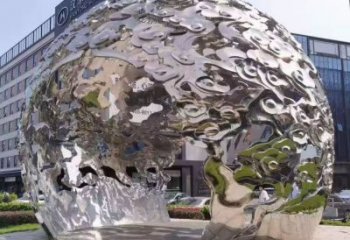 戶外云朵雕塑，鍍金歐式雕塑，鍛造工藝