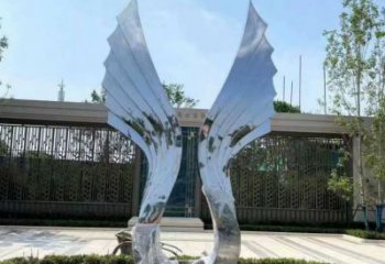 戶外翅膀雕塑，公園歐式雕塑，公園工藝