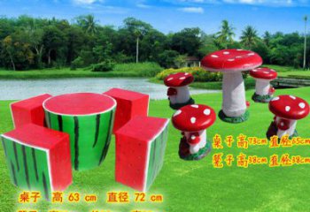 座椅雕塑 景觀公園小品 噴漆雕塑