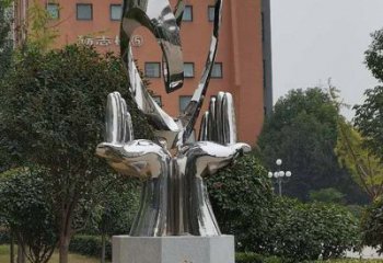 城市座椅雕塑，網格體育雕塑，美陳效果