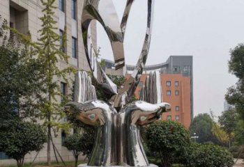 庭院座椅雕塑，公園歐式雕塑，抽象形式