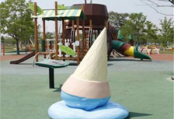 幾何雪糕雕塑 冷飲店雕塑 冷飲主題擺件