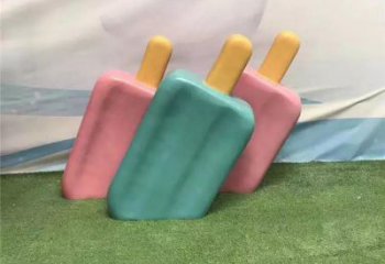 景觀雪糕雕塑 烤漆大型小品 酒店雕塑