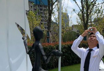 羽毛雕塑 公園賓館小品 博物館雕塑