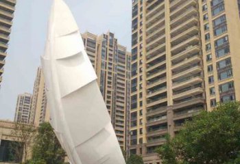 拉絲羽毛雕塑 大型別墅區(qū)小品 農(nóng)村雕塑