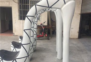 現代高跟鞋雕塑 大型別墅區擺件 博物館雕塑