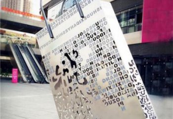 景觀包包雕塑 烤漆大型小品 酒店雕塑