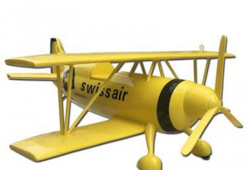 博物館飛機雕塑 電鍍現(xiàn)代小品 公園雕塑