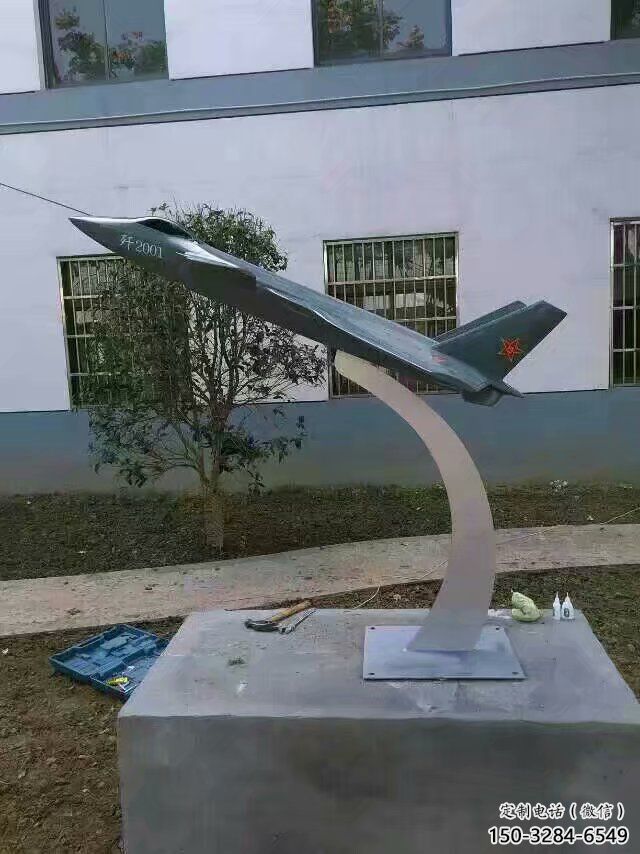 賓館飛機雕塑 烤漆大型擺件 歐式雕塑