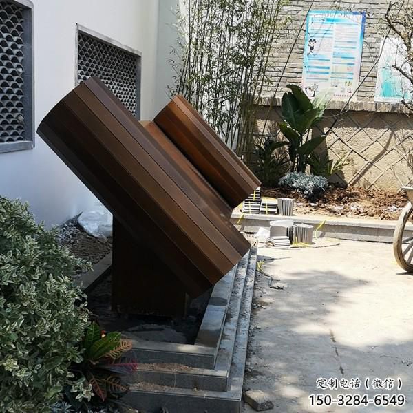 公園書形雕塑 創(chuàng)意企業(yè)擺件 美陳雕塑