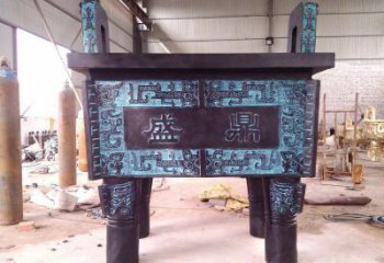 室內福鼎雕塑 仿真景觀擺件 大型雕塑