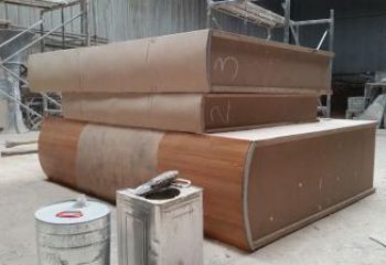 景觀書形雕塑 仿真景觀小品 景觀雕塑